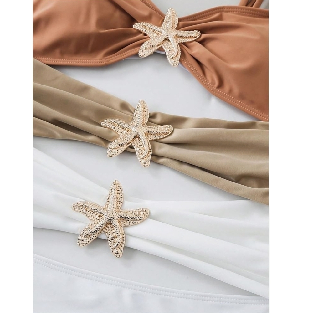 FLORENS - XXL Starfish Embellished One Piece - Picture 6 of 13
